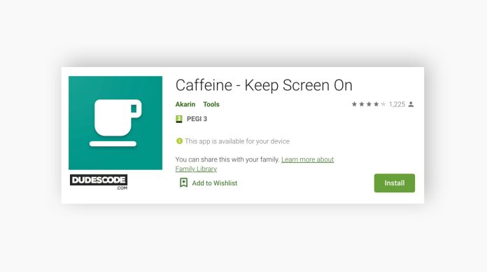 Caffeine Android App