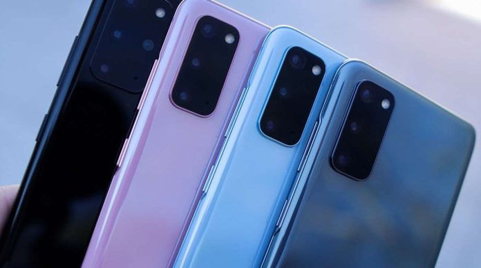 Samsung Galaxy S20 Colors