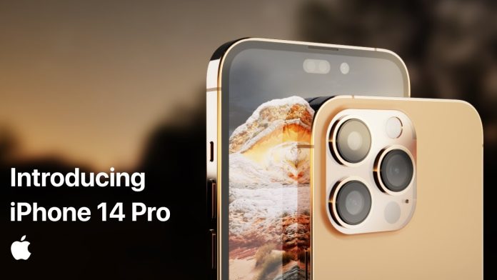 Gold iPhone 14 Pro
