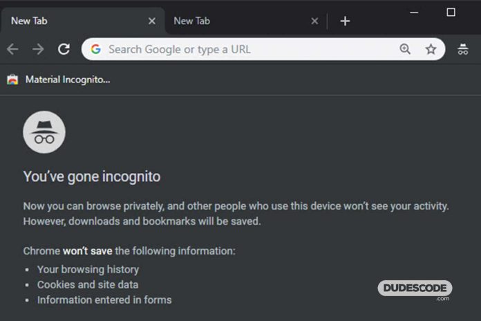 Incognito Mode Google Chrome